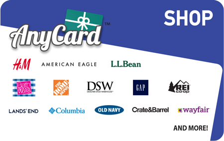 Anycard Multi Brand Shop Card Image